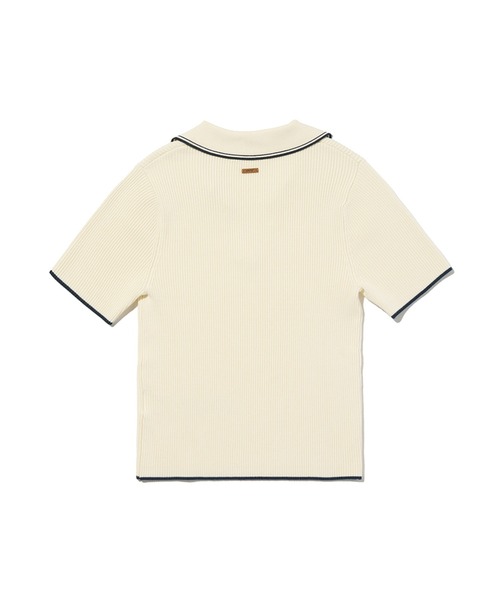 ニット セーター Levi's/リーバイス COMET フーディー ホワイト WHITE SWAN レディース セール】Levi's/リーバイス オープンカラー セーターポロ