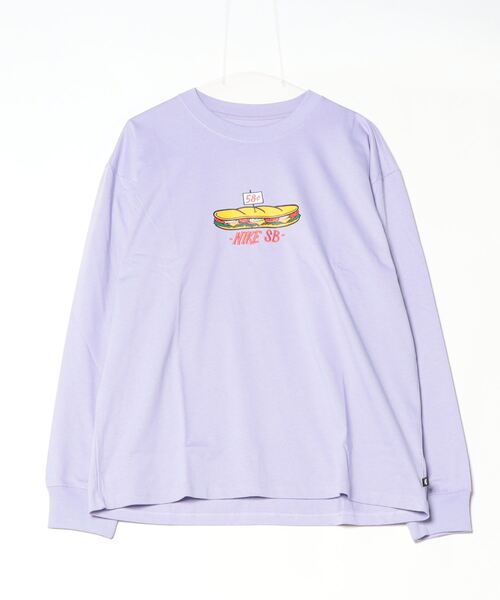NIKE（ナイキ）の「ナイキ NIKE ナイキSB M90 OC SUB L/S Tシャツ（Tシャツ/カットソー・メンズ・チャコールグレー/ラベンダー・S/M/L/LL/3L）」の2枚目の写真