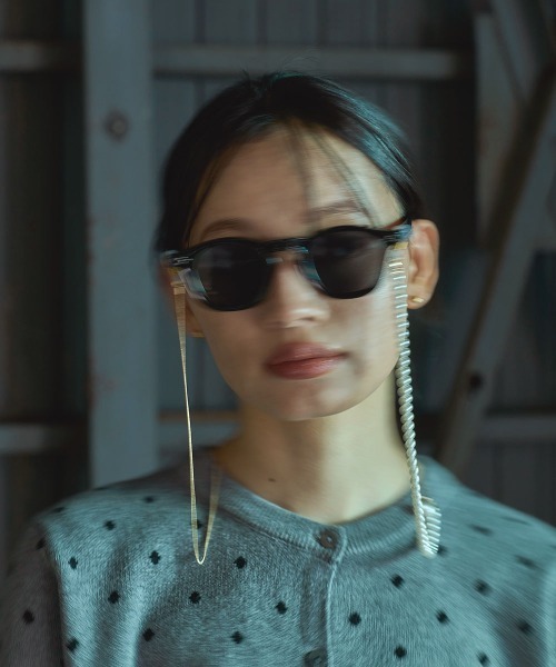 marjour（マージュール）の「PEARL SUNGLASSES CHAIN（メガネ・レディース・ゴールド・FREE）」の7枚目の写真