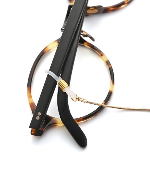 marjour（マージュール）の「PEARL SUNGLASSES CHAIN（メガネ・レディース・ゴールド・FREE）」の2枚目の写真