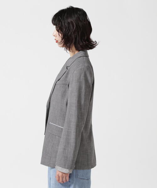AULA AILA(アウラアイラ)の「AULA AILA/アウラアイラ/4WAY JACKET(テーラードジャケット・レディース・グレー/ブラック・0)」の16枚目の写真