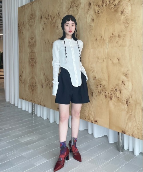 ROUND SHORT KNIT CARDIGAN