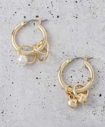THE SHOP TK （ザ ショップ ティーケー ）の「◆2WAYループパール調ピアス（ピアス（両耳用））」