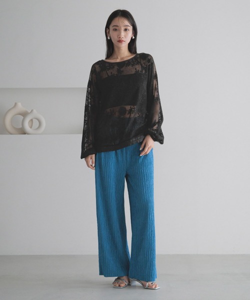 リョク太郎様依頼品 セール】ジャガードプリーツパンツ 288769（その他パンツ）｜LOWRYS