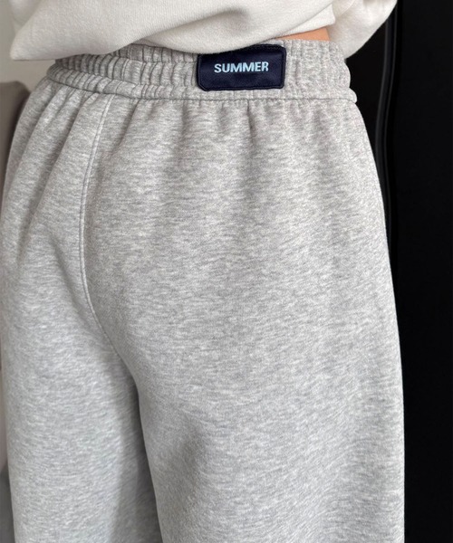 aimoha（アイモハ）の「スウエットワイドパンツ（スウェットパンツ・レディース・ライトグレー/ブラック/グレー/イエロー・MEDIUM/LARGE/X-LARGE）」の18枚目の写真