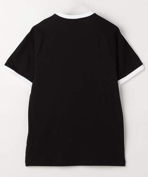 FREAK'S STORE(フリークスストア)の「adidas/アディダス 限定展開 アディカラー クラシックス スリーストライプス Tシャツ(Tシャツ/カットソー・メンズ・ブラック/ネイビー/ホワイト・MEDIUM/SMALL/X-LARGE/LARGE)」の4枚目の写真