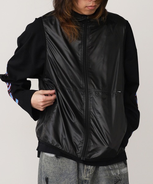 SPLR(エス・ピー・エル・アール)の「SPLR/エスピーエルアール Polyester Ripstop Vest ベスト メンズ 秋物 秋服 2026年秋冬(ベスト・メンズ・カモフラージュ/ブラック・XL/L/M)」の21枚目の写真