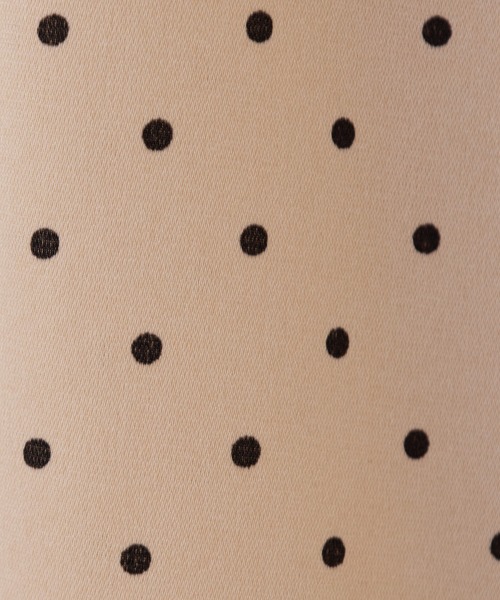 Maison de FLEUR(メゾンドフルール)の「ドットワンピース(ワンピース・レディース・ベージュ/ブラック・FREE)」の12枚目の写真