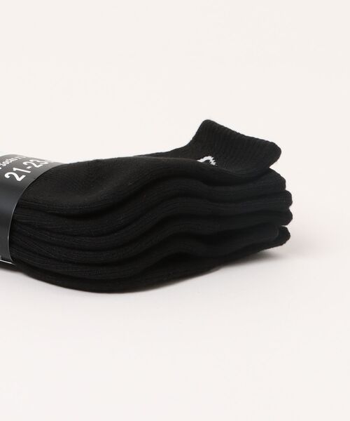 NEW ERA(ニューエラ)の「NEW ERA/ニューエラ ソックス SOCKS ANKLE 3P アンクル 3足組 14518186/14518188/14518191/14489710(ソックス/靴下・メンズ・ホワイト/マルチ/ブラック/グレー・21-23cm/25-27CM)」の6枚目の写真