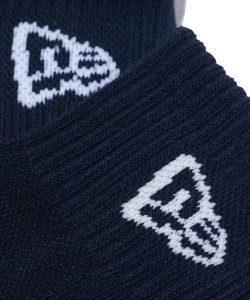NEW ERA(ニューエラ)の「NEW ERA/ニューエラ ソックス SOCKS ANKLE 3P アンクル 3足組 14518186/14518188/14518191/14489710(ソックス/靴下・メンズ・ホワイト/マルチ/ブラック/グレー・21-23cm/25-27CM)」の8枚目の写真