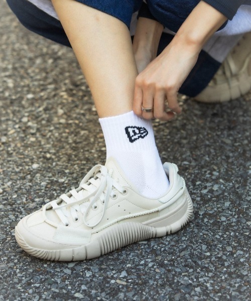 NEW ERA(ニューエラ)の「NEW ERA/ニューエラ ソックス SOCKS ANKLE 3P アンクル 3足組 14518186/14518188/14518191/14489710(ソックス/靴下・メンズ・ホワイト/マルチ/ブラック/グレー・21-23cm/25-27CM)」の13枚目の写真