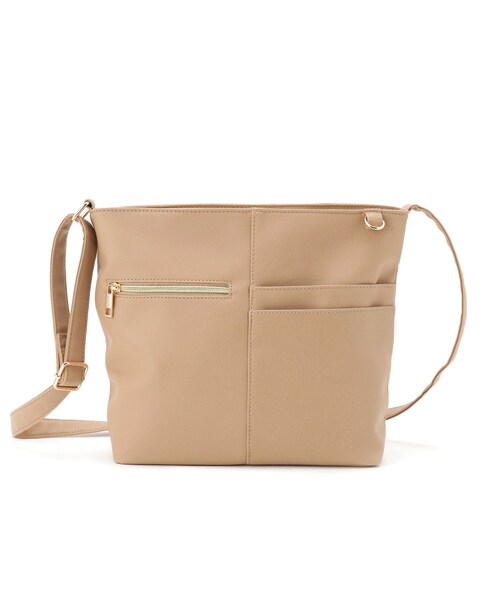 前ポケット付きバッグ ☆ ジョリーフルール SHOO・LA・RUE（シューラルー） ショルダーバッグ バッグ 「ポケット