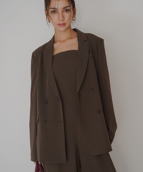 KINO THE KEI ダブル ブレスト ジャケット ダブル ブレスト ジャケット KINO THE KEI（テーラードジャケット