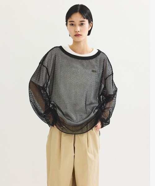 ADAM ET ROPE'(アダムエロペ)の「【サステナブル】イノセンスプリントTEE(Tシャツ/カットソー・レディース・ホワイト/ピンク・FREE)」の19枚目の写真