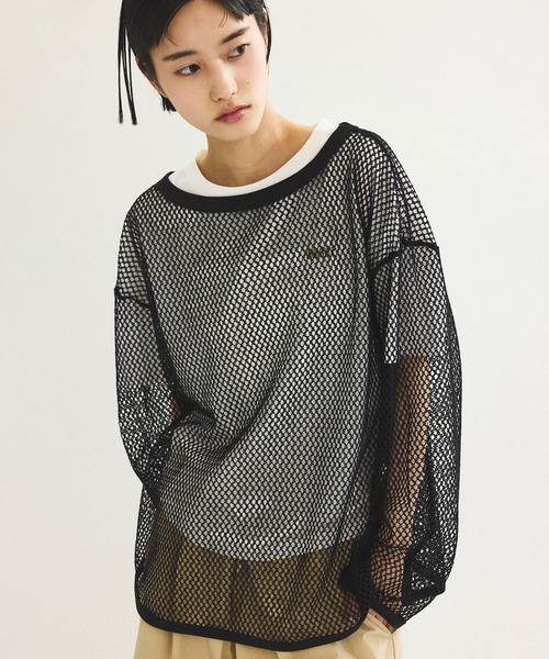 ADAM ET ROPE'(アダムエロペ)の「【サステナブル】イノセンスプリントTEE(Tシャツ/カットソー・レディース・ホワイト/ピンク・FREE)」の20枚目の写真