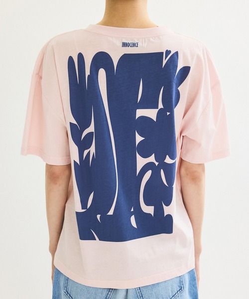 【サステナブル】イノセンスプリントTEE セール】【サステナブル】イノセンスプリントTEE（Tシャツ