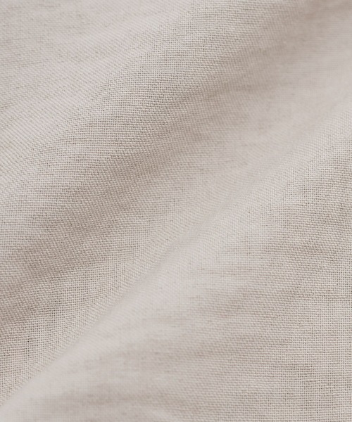 VIS（ビス）の「【WEB限定】気流染めリネンライクダブルポケットブルゾン【防シワ/UVケア/接触冷感/洗える】（ブルゾン・レディース・ベージュ/カーキ/スミクロ・FREE）」の17枚目の写真