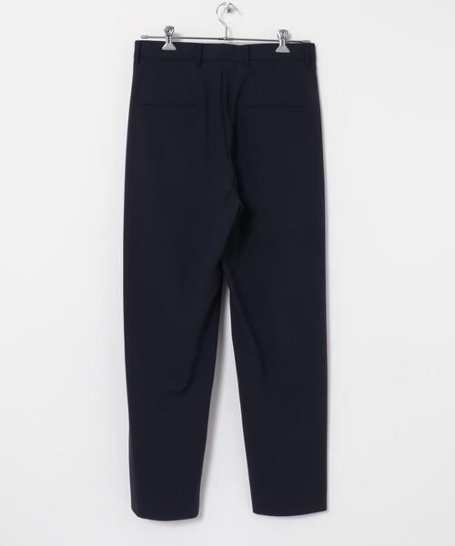 ATON（エイトン）の「ATON　HIGH TWIST WOOL WIDE PANTS（その他パンツ・メンズ・ネイビー/ブラック・4/6）」の8枚目の写真