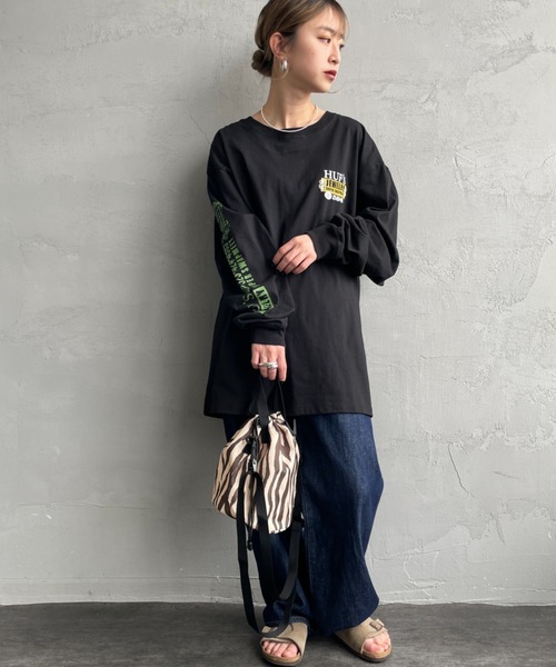 tシャツ 「HUF/ハフ」 JEWELRY バックプリントロンT レディース メンズ HUF/ハフ] JEWELRY バックプリントロンT（Tシャツ/カットソー