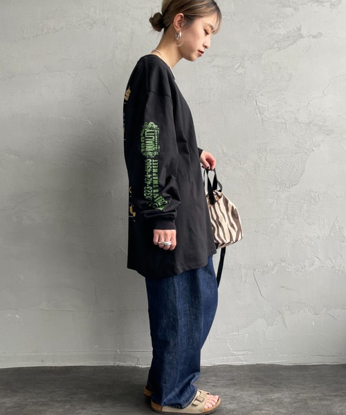 HUF/ハフ] JEWELRY バックプリントロンT（Tシャツ/カットソー