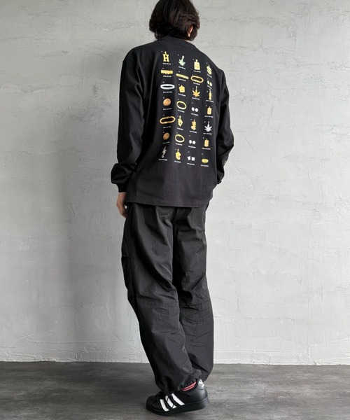 tシャツ 「HUF/ハフ」 JEWELRY バックプリントロンT レディース メンズ HUF/ハフ] JEWELRY バックプリントロンT（Tシャツ/カットソー