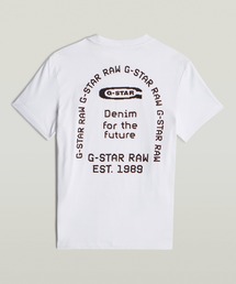 G-STAR（ジースター）の「BACK GRAPHIC ARCH T-SHIRT/バックプリントアーチロゴTシャツ（Tシャツ/カットソー）」