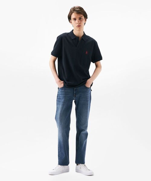 TOMMY HILFIGER（トミーヒルフィガー）の「レギュラーポロシャツ（ポロシャツ・メンズ・イエロー/ネイビー/ホワイト/ピンク/グリーン・LARGE/MEDIUM/SMALL/X-LARGE）」の19枚目の写真