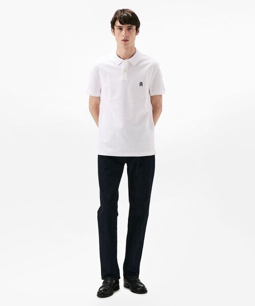 TOMMY HILFIGER（トミーヒルフィガー）の「レギュラーポロシャツ（ポロシャツ・メンズ・イエロー/ネイビー/ホワイト/ピンク/グリーン・LARGE/MEDIUM/SMALL/X-LARGE）」の16枚目の写真