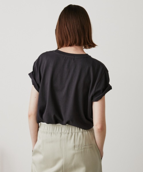 Auntie Rosa Holiday(アンティローザホリデー)の「ネオン刺繍ロゴTEE(Tシャツ/カットソー・レディース・チャコールグレー/オフホワイト/ナチュラル・FREE)」の21枚目の写真