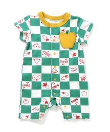 verybrain チェック柄ロンパース verybrain チェック柄ロンパース verybrain チェック柄ロンパース