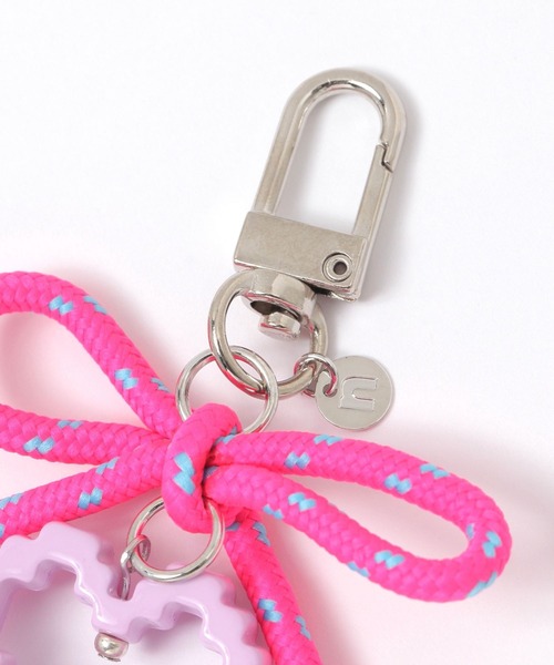 niko and...（ニコアンド）の「ドットハートコードチャーム（チャーム・レディース・ブラック/ホワイト/ピンク・0）」の7枚目の写真