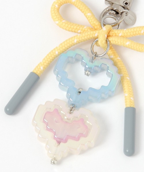 niko and...（ニコアンド）の「ドットハートコードチャーム（チャーム・レディース・ブラック/ホワイト/ピンク・0）」の11枚目の写真