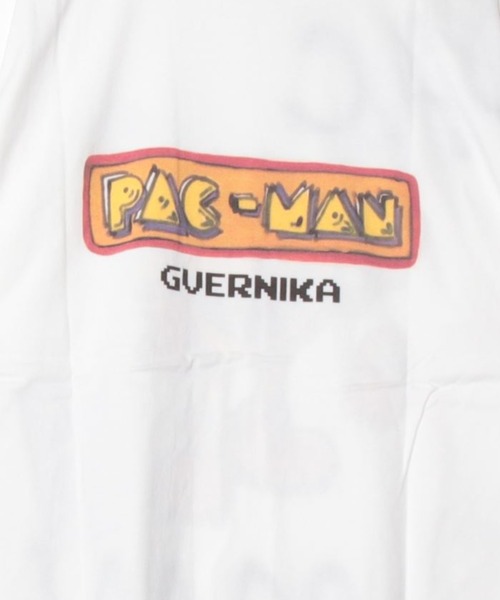 ROYAL FLASH（ロイヤルフラッシュ）の「【GUERNIKA×パックマン】PAC-MAN PAINT T SHIRT / PAC-MAN（Tシャツ/カットソー・メンズ・ホワイト・XL/2XL）」の4枚目の写真