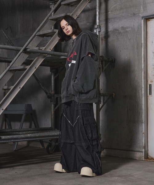 ERAR（エラー）の「【ERAR】3wayルーズシルエットハイギミック