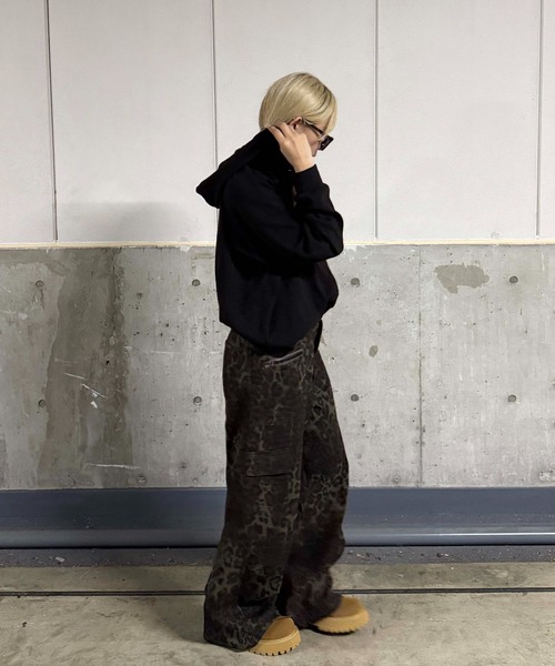 sedacle(セダクル)の「スラブジップパーカー(パーカー・メンズ・ブラック/グレー・LARGE/MEDIUM/SMALL)」の18枚目の写真