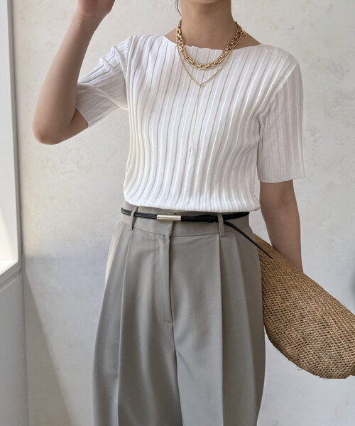 ドゥロワー麻ニットフリーF ドゥロワー麻ニットフリーF ドゥロワーのニット / セーターの