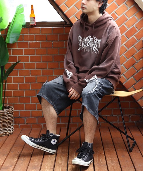 ８(eight)（エイト）の「バイアス＆トライバルフリンジショーツ（デニムパンツ・メンズ・ブラック系1/ネイビー系1/ブラック系2/ネイビー系2・MEDIUM/LARGE）」の14枚目の写真