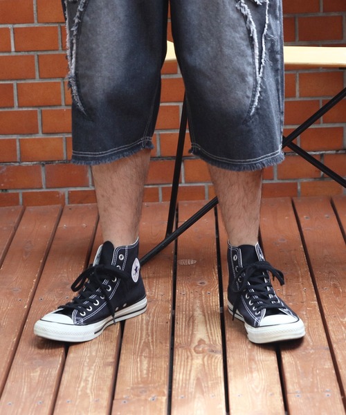 ８(eight)（エイト）の「バイアス＆トライバルフリンジショーツ（デニムパンツ・メンズ・ブラック系1/ネイビー系1/ブラック系2/ネイビー系2・MEDIUM/LARGE）」の9枚目の写真