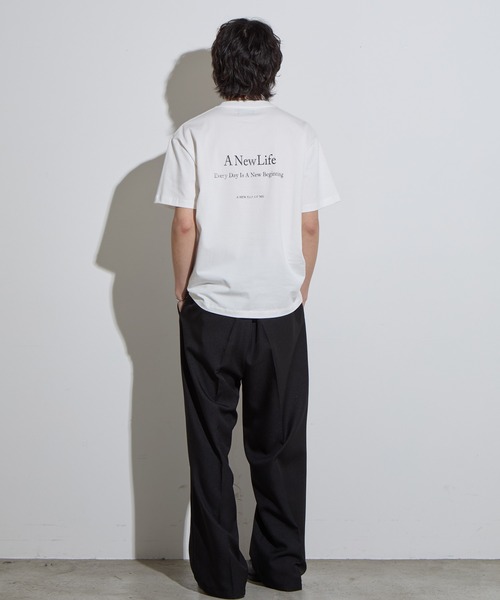 SLICK/スリック】Regular Fit Printed T-Shirt (Life