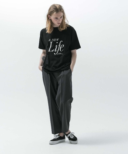 SLICK/スリック】Regular Fit Printed T-Shirt (Life