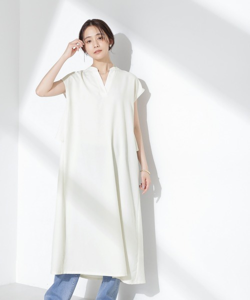 ワンピース　Mサイズ 小さいサイズ 袖ボリュームワンピース 低身長さん・小柄女性