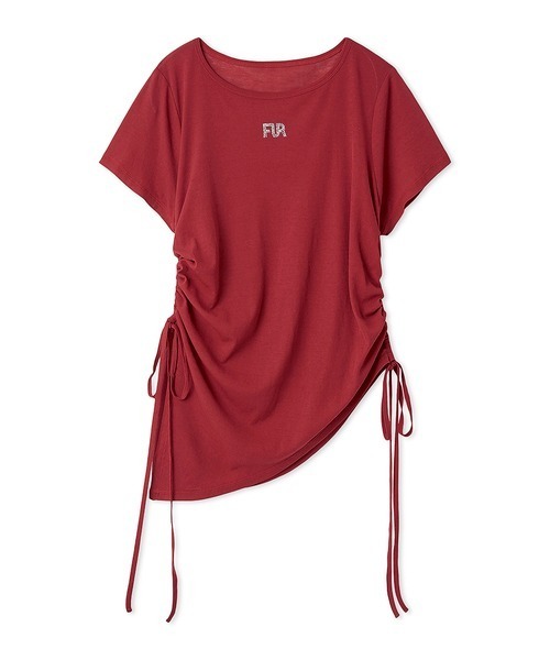 FURFUR(ファーファー)の「【WEB限定カラー】クリスタルロゴアシンメトリーTシャツ(Tシャツ/カットソー・レディース・ブラック/レッド/オフホワイト/サックスブルー・FREE)」の19枚目の写真