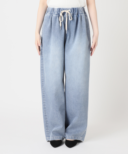 美品♡ 【接触冷感】アイシーリラックスデニム WEB限定追加》【接触冷感】アイシーリラックスデニム（デニム