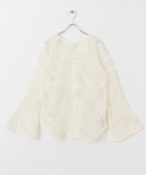 KBF（ケイビーエフ）の「バテンレースブラウス（シャツ/ブラウス・レディース・アイボリー/ブラック・ONE）」の21枚目の写真