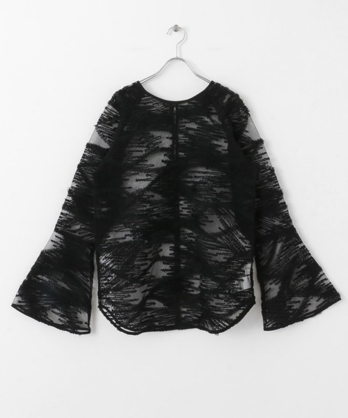 KBF（ケイビーエフ）の「バテンレースブラウス（シャツ/ブラウス・レディース・アイボリー/ブラック・ONE）」の22枚目の写真