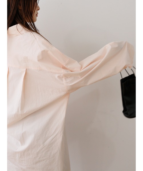 Katrin TOKYO(カトリーントーキョー)の「cut off big shirt(シャツ/ブラウス・レディース・ブルー/イエロー/ピンク・FREE/XS)」の13枚目の写真