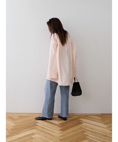 Katrin TOKYO(カトリーントーキョー)の「cut off big shirt(シャツ/ブラウス・レディース・ブルー/イエロー/ピンク・FREE/XS)」の15枚目の写真