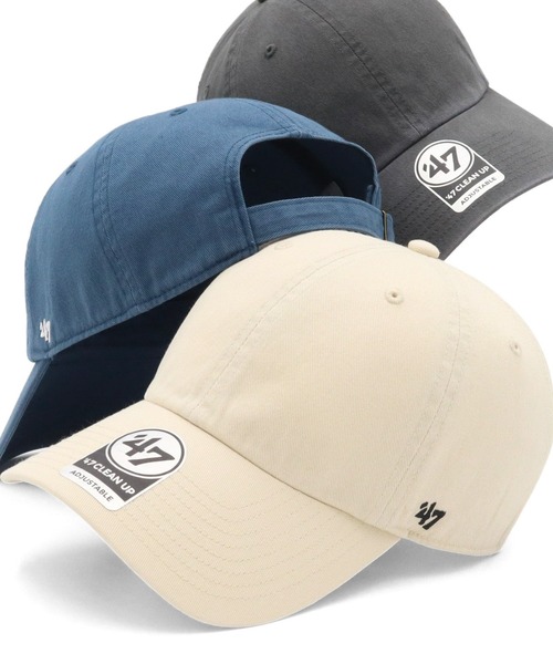 '47（フォーティーセブン）の「’47BRANDフォーティーセブン キャップ クリーンナップ 無地（キャップ・レディース・ブルー/ブラック/カーキ/ホワイト/ベージュ系その他/ブラウン/レッド/レッド系その他/ベージュ/ブルー系その他/イエロー・FREE）」の5枚目の写真