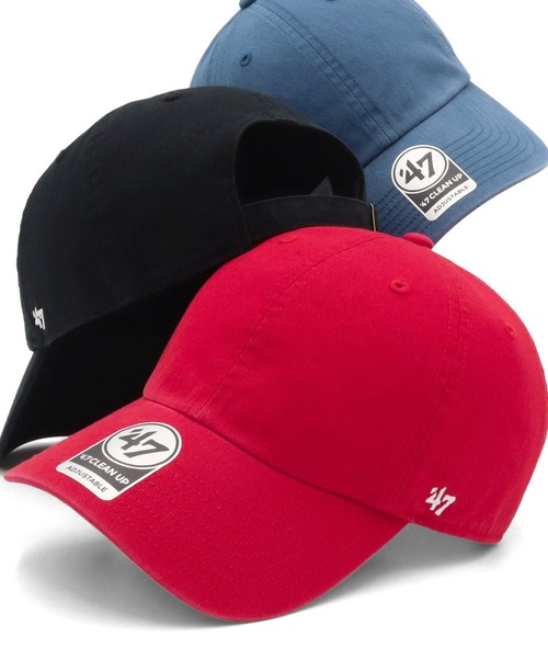 '47（フォーティーセブン）の「’47BRANDフォーティーセブン キャップ クリーンナップ 無地（キャップ・レディース・ブルー/ブラック/カーキ/ホワイト/ベージュ系その他/ブラウン/レッド/レッド系その他/ベージュ/ブルー系その他/イエロー・FREE）」の10枚目の写真