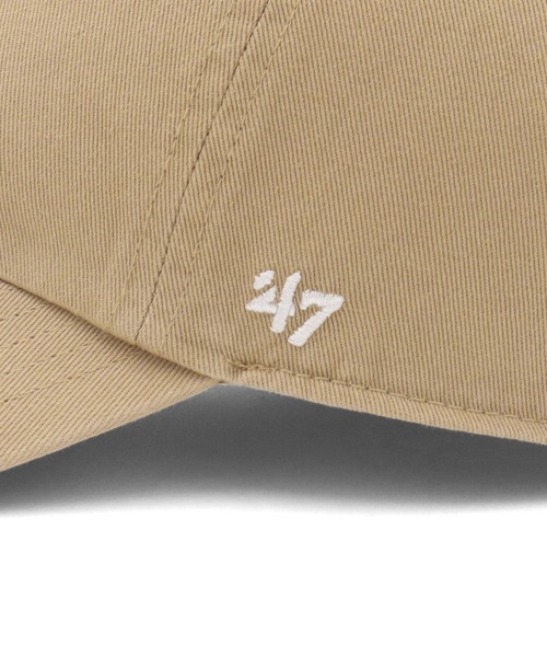 '47（フォーティーセブン）の「’47BRANDフォーティーセブン キャップ クリーンナップ 無地（キャップ・レディース・ブルー/ブラック/カーキ/ホワイト/ベージュ系その他/ブラウン/レッド/レッド系その他/ベージュ/ブルー系その他/イエロー・FREE）」の21枚目の写真